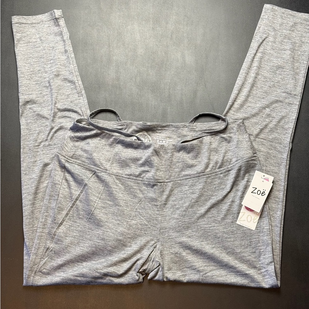 Zoe + Phoebe Women’s Heathered Grey Leggings BNWT